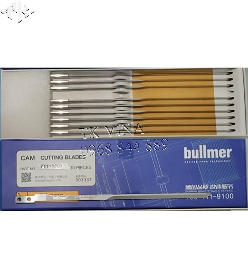 108065 DAO MÁY CẮT VẢI TỰ ĐỘNG BULLMER